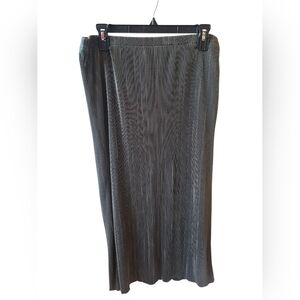 Women's J Crew Olive Green Midi Skirt Size Large